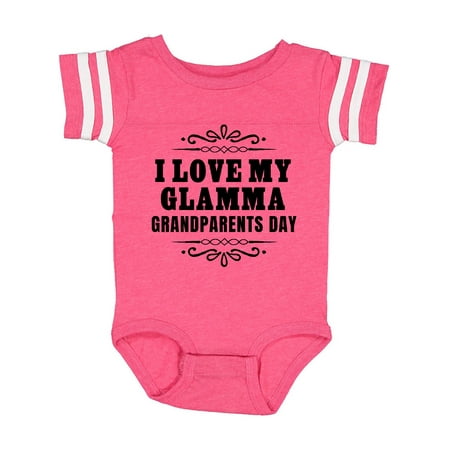 

Inktastic Grandparents Day I Love My Glamma Gift Baby Boy or Baby Girl Bodysuit