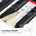 thumbnail image 2 of Shisuyan 2 Sets Removable Piano Stickers PVC Assorted Color Practical Design for Beginners, 2 of 8