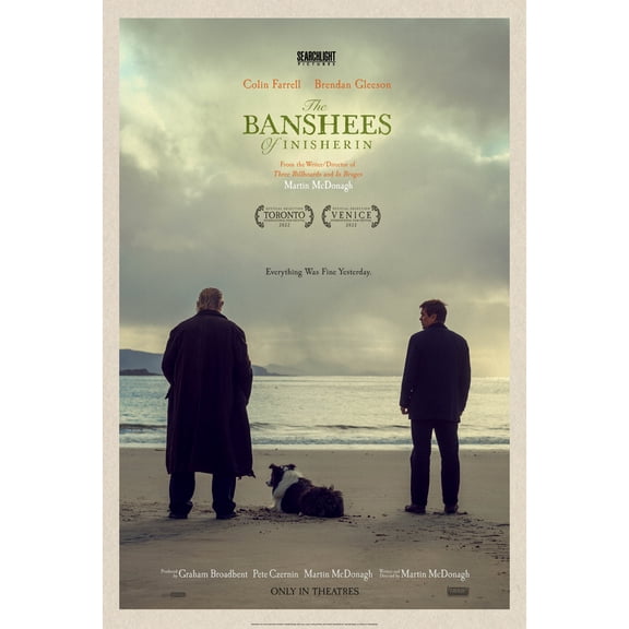The Banshees of Inisherin Movie Poster Glossy Quality Paper No Frame Photo Art Print Size 22x28