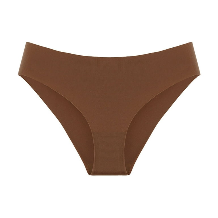 GWAABD Sweat Proof Underwear for Women Hot Girls Panty Yoga Underwear  Bikini String Seamless Thongs Underwear Solid Nylon Ice Silk 