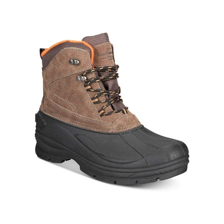 weatherproof mens traveler ii insulated winter flat heel boots