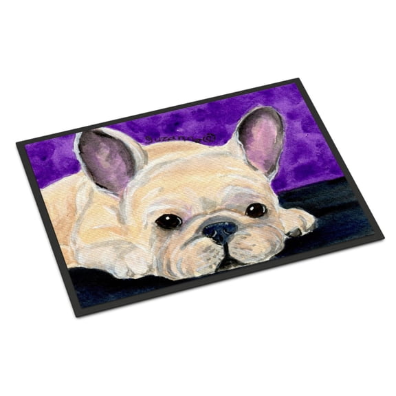 Carolines Treasures SS8698MAT French Bulldog Doormat 18x27 27"L x 18"W multicolor