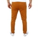 thumbnail image 2 of Pantalón skinny de gabardina stretch John Silver  Skinny de gabardina color mostaza, 2 of 3