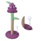 thumbnail image 2 of Árbol Trepador para Gatos ANGGREK Forma de Uva Morada de Sisal, 2 of 8