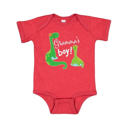 

Inktastic Gramma Boy Grandson Gift Dinosaur Gift Baby Boy Bodysuit