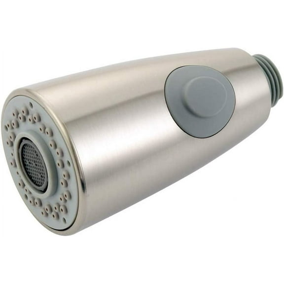 Kitchen Faucet Sprayer Head, Modern Replacement Sprayer, 2-Function Pull-out Spray Head for Bathroom Kitchen Faucet Replacement Part, G1/2 Connections, Polished Chrome