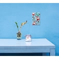 thumbnail image 5 of WIRESTER 1-Gang Toggle Wall Plate/Switch Plate Cover, Light Blue Happy Santa Christmas Pattern, 5 of 6