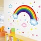 thumbnail image 4 of Pegatinas de pared YONGSHENG Arcoíris nubes estrellas 11,8' 35,4', 4 of 5