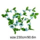 thumbnail image 2 of Guirnalda de girasol artificial de 18 cabezas, simulación de flor, vid, colgante de pared, plástico, flor falsa, ratán, azul claro seitruly HA8325-04B, 2 of 6