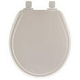 thumbnail image 1 of Round Toilet Seat - Wood White, 1 of 1
