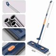 thumbnail image 2 of 2025 New Saker Plus Mop, 360° Rotation Saker Plus Flat Mop and Bucket Set, Wet and Dry Large Self Wringing Flat Mop with 6 Washable Microfiber Pads, for Tile Hardwood Windows, 2 of 8