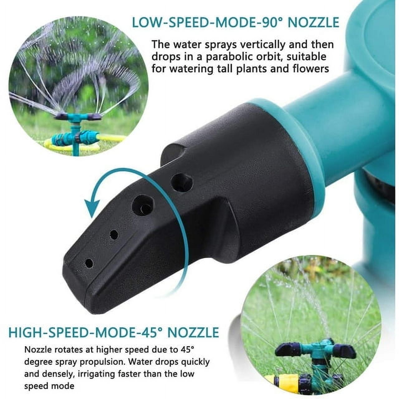 Peduu 360-Degree Rotating Garden Sprinkler photo 2
