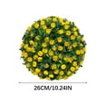 thumbnail image 2 of LHNFT Foliage Plant Sphere Round Artificial Topiary Ball Garden Spheres Decorative Faux Boxwood Decorative Balls for Garden, Indoor and Outdoor Decor, 2 of 2