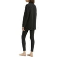 thumbnail image 2 of DKNY Sleepwear Womens Work Hard Chill Hard Fleece Pajama Set Style-Y2022595, 2 of 2