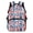 American Flag Eagle Design, variant on American Eagle 17 Inch Backpacks for Girls, Polyester Side Mesh Pockets School Backpack for Outdoor Back to School