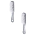 thumbnail image 2 of 2 Pack Soft Bristle Cleaning Brush, Gentle Scrubber for Delicate Fabrics Furniture Car Interior, Dust Removal Hand Brush Light Blue, 2 of 4