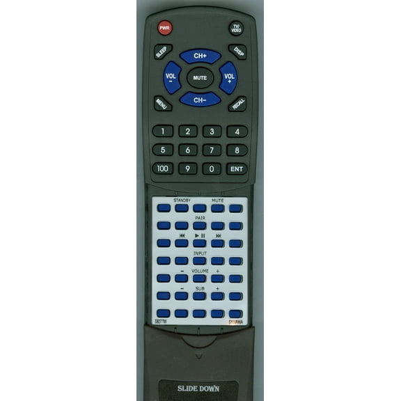 Replacement Remote for SYLVANIA SB377W, RTSB377W