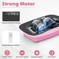 thumbnail image 3 of Resenkos Whole Body Vibration Plate Machine with 10 Speeds - Pink, 3 of 8