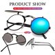 thumbnail image 4 of Gafas de Sol AIEYEZO Redondas con Flip Up para Hombre y Mujer Estilo de los 90 (Colombia), 4 of 7
