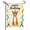 Garden Flag-4, variant on Hello Summer Bichon Frise Garden Flag 12×18in Double Sided Beach Watermelon Palm Tree Tropical UV Protected Weatherproof Decor For Outdoor Lawn Patio Yard
