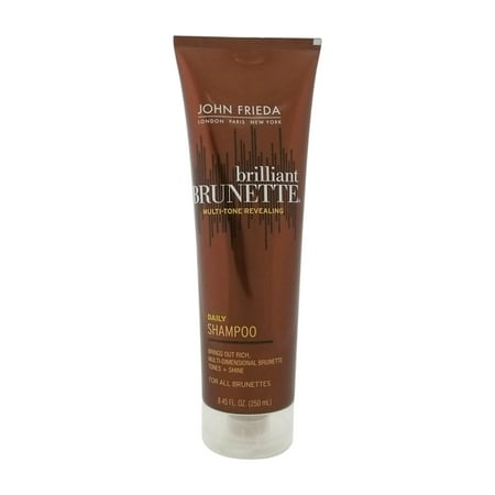 John Frieda Brilliant Brunette Multi-Tone Revealing Daily Shampoo, 8.45 Oz