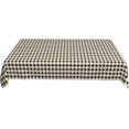thumbnail image 5 of Rectangle Tablecloth 60x102 Inch, Beige Buffalo Check Plaid Rectangular Table Cloths Water Resistant Spill Proof Table Cloth Cover Dining Table Cover for Party, Wedding, Cocktail, Banquet, Festival, 5 of 8