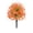 Orange, variant on Guodhu Artificial Mum Topiary Ball 17.7 Inch with Ground Stake – Fall Flowers for Porch Patio Yard Halloween Thanksgiving Decor(Pink)