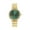 Gold-green dial, variant on 【START】Fashion Women's Watch Quartz Watch Exquisite Roman Alphabet Dial Metal Women's Watch Various Colors