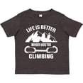 thumbnail image 3 of Inktastic Rock Climbing Mountains Boys or Girls Toddler T-Shirt, 3 of 5