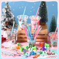 thumbnail image 4 of Juego de papelería navideña para fiestas Pickmesh, 30 unidades, color rosa, 4 of 6