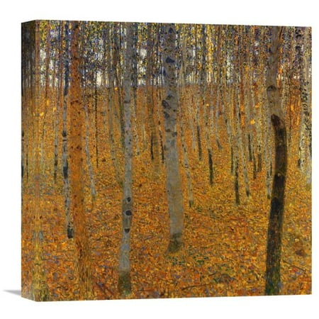 - Global Gallery 'Beech Forest I 1902' by Gustav Klimt Painting Print on Wrapped Canvas