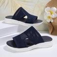 thumbnail image 6 of Mostsola Slippers for Women Soft Sole Walking Shoes Mesh Slide Sandals Open Toe Casual Beach Shoes, 6 of 7