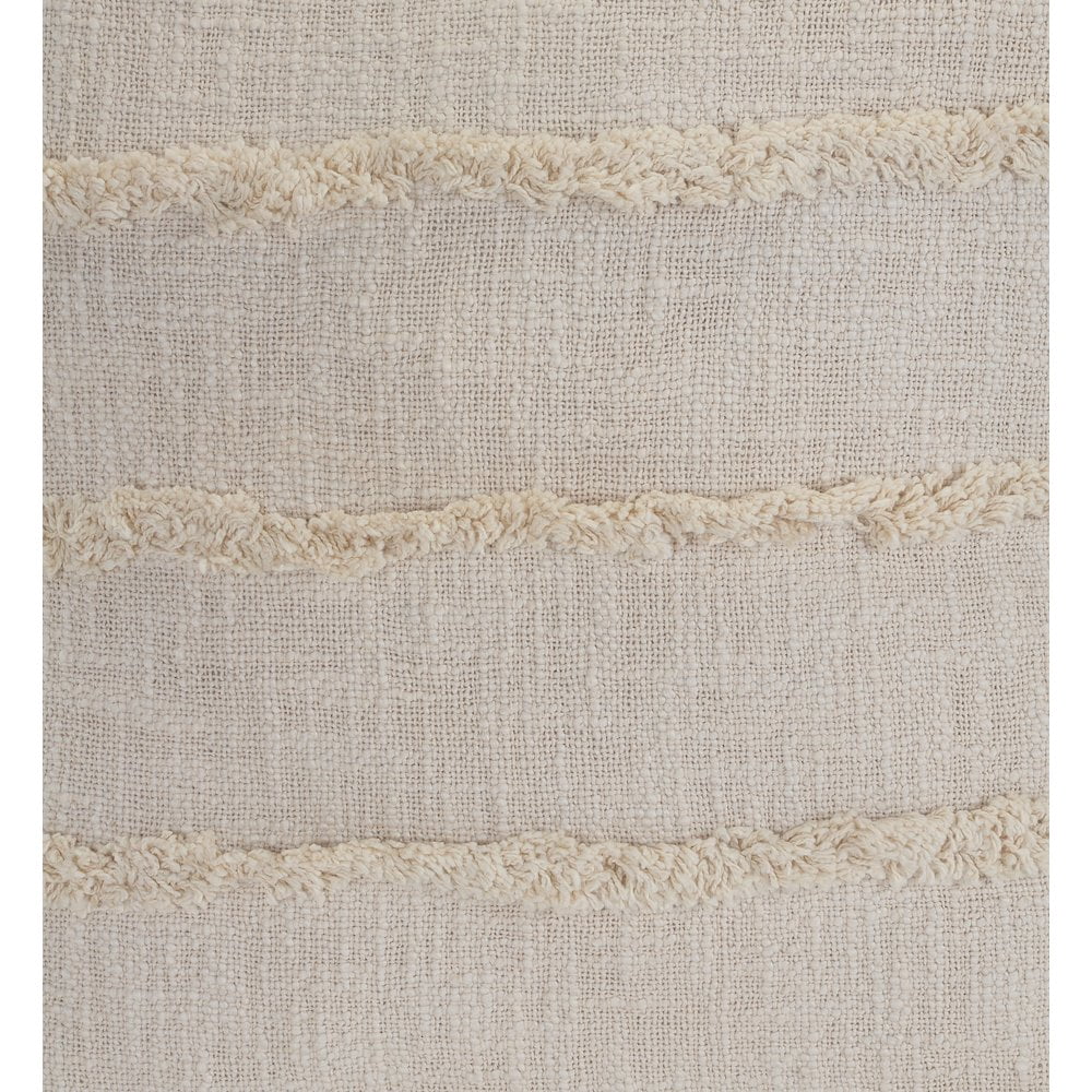 LR Home Ox Bay Birch Solid All-Natural Cotton Square 2 Piece Pillow Cover Set