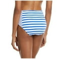 thumbnail image 2 of Tommy Bahama Beachglass Striped High-rise Bikini Bottoms, Beach Glass Blue, S, 2 of 2