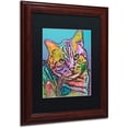 thumbnail image 2 of Trademark Fine Art "Tigger Custom-1" Canvas Art by Dean Russo, Black Matte, Wood Frame, 2 of 4
