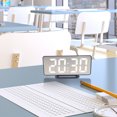 thumbnail image 1 of Up to 65% off New Creative Mobile Phone Charging Mirror Electronic Sleepy Alarm Clock LED Display Hotel Clock, 1 of 2