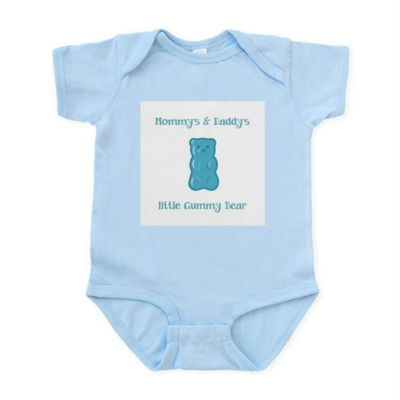 CafePress - Mommy's & Daddy's Little Gumm Infant Bodysuit - Baby Light Bodysuit, Size Newborn - 24 Months