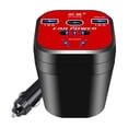 thumbnail image 1 of 200W Vehicle Power Inverter, Car DC 12V 24V to AC 110V Converter, Fast USB Charging with Intelligent Monitoring for Travel, Road Trips, & Camping Essentials, 1 of 8