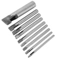 thumbnail image 4 of Leather Craft Hole Punch Set,2mm 9pcs Leather Oval Shape Hole Punch Kit Cutter Hollow DIY Tool Oval Shape Punch Cutter Tool  For Leather Watch Bands Belts  Paper Plastics, 4 of 8
