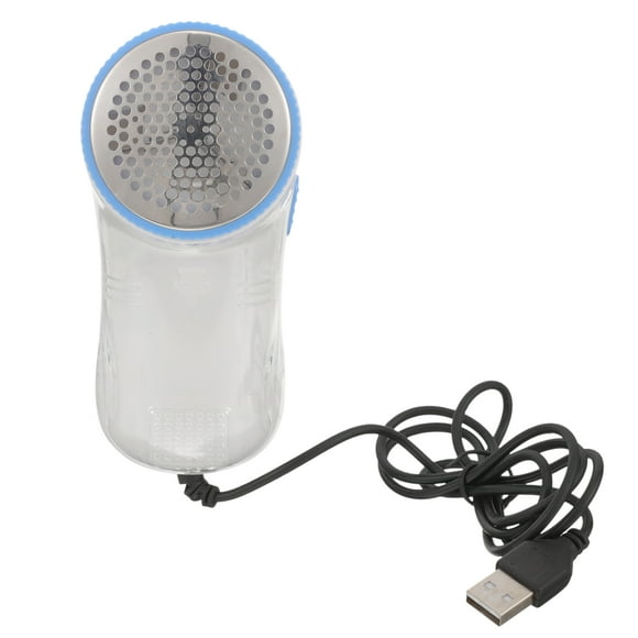 1 * Practical Federal Two Lint Shaver for Cloth Sofa Carpet and Man-made Fabric (White and Blue)