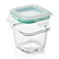 thumbnail image 2 of OXO Good Grips 4-Piece Smart Seal Leakproof Mini Glass Container Set, 2 of 3