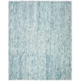 thumbnail image 2 of SAFAVIEH Abstract Devyn Geometric Wool Area Rug, Ivory/Navy, 8' x 10', 2 of 11