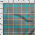 thumbnail image 2 of oneOone Viscose Jersey Gray Fabric Madras Check Diy Clothing Quilting Fabric Print Fabric By Yard 60 Inch Wide, 2 of 5