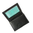 thumbnail image 1 of 100% Leather Business Card Holder Black #96-70, 1 of 2