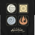 thumbnail image 3 of Avatar - The Last Airbender - Nations Symbols - Youth Short Sleeve Graphic T-Shirt, 3 of 5