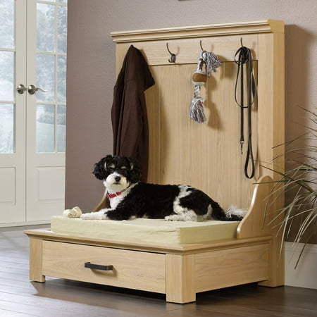 UPC 042666009546 product image for Sauder Pet Entryway Dog Bed, Light Ash Finish | upcitemdb.com