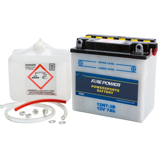 WPS Batterie Standard Western Power Sports 12V avec Pack Acide