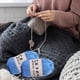 thumbnail image 1 of Hilo de algodón con leche de 5 hebras para ganchillo | Hilo para tejer suéteres, gorros y muñecas para bebés, 1 of 6