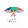 thumbnail image 1 of 1pc Fishing Hat With Umbrella Adult Headwear Cap For Men And Women Outdoor Foldable Umbrella, Sun And Rain, 1 of 4