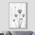 thumbnail image 2 of wall26 Framed Canvas Print Wall Art Grunge Forest Country Dandelion Flowers Nature Wilderness Digital Art Modern Art Rustic Relax/Calm Multicolor for Living Room, Bedroom, Office - 24"x36", 2 of 5